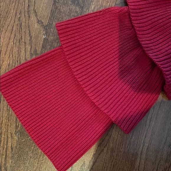 Endless Rose Red Off-Shoulder Ruffle Top - Picture 4 of 4